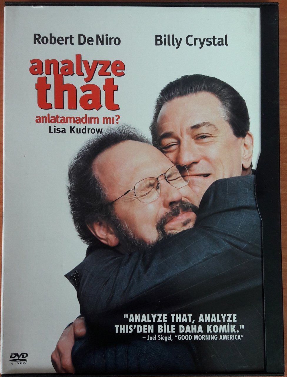 ANALYZE THAT - ANLATAMADIM MI? - ROBERT DE NIRO - BILLY CRYSTAL - SNAPCASE DVD 2.EL