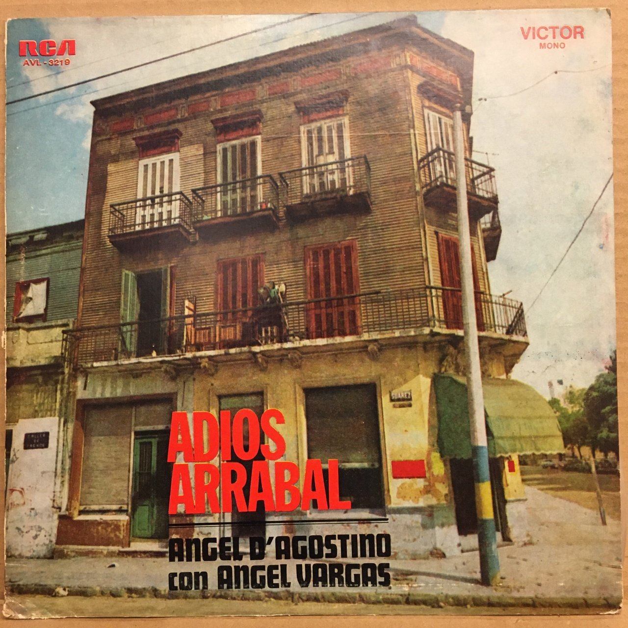 ANGEL D'AGOSTINO CON ANGEL VARGAS - ADIOS ARRABAL 2.EL PLAK ARJANTİN TANGO