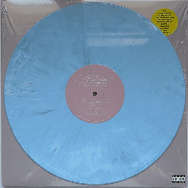 MAC MILLER - THE DIVINE FEMININE (2016) - 2LP 2023 BLUEBERRY COLOURED EDITION SIFIR PLAK