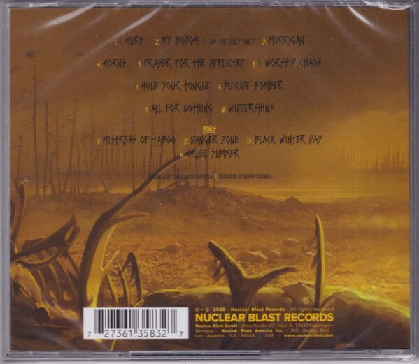 CHILDREN OF BODOM – I WORSHIP CHAOS (2015) - CD 2025 REISSUE 10TH ANNIVERSARY LIMITED EDITION JEWEL CASE AMBALAJINDA SIFIR