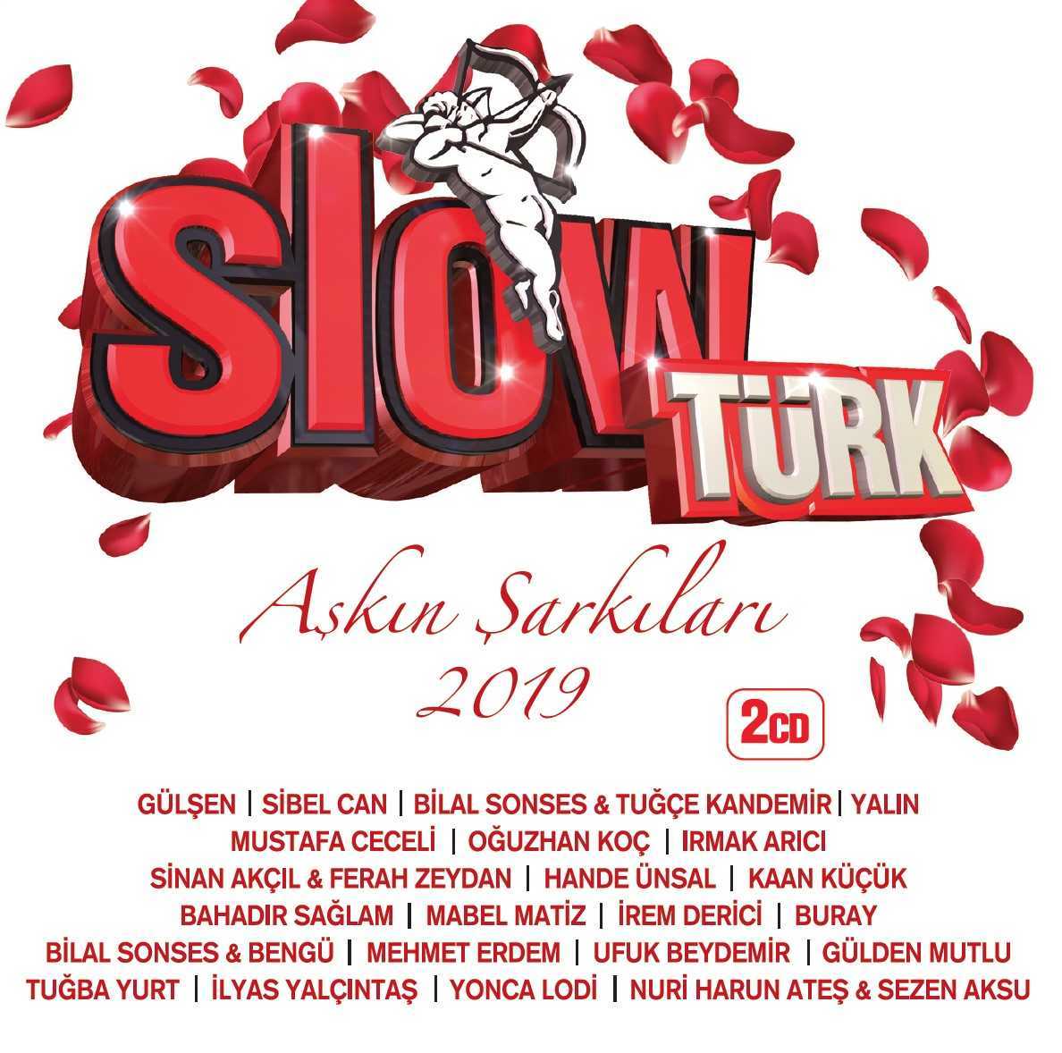 SLOWTÜRK AŞKIN ŞARKILARI 2019 - 2CD SIFIR
