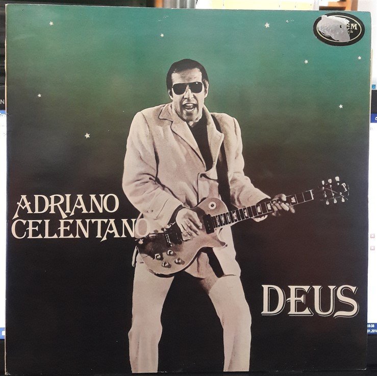 ADRIANO CELENTANO - DEUS - 2.EL PLAK YERLİ BASKI