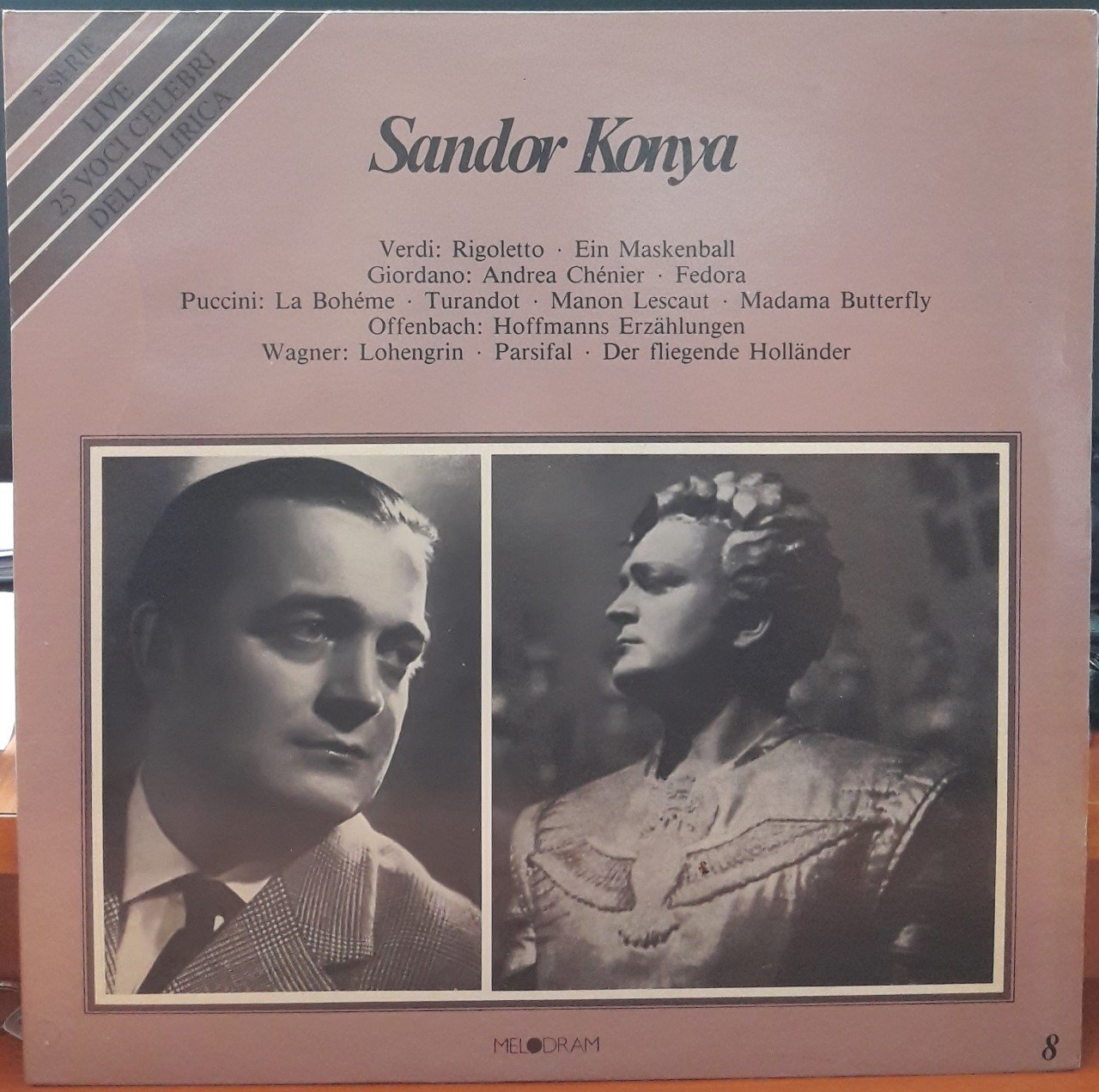 SANDOR KONYA (1984) - 2PLAK 2.EL
