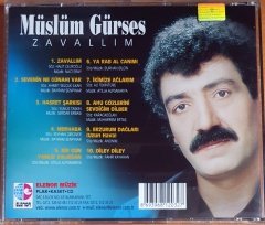 MÜSLÜM GÜRSES - ZAVALLIM (2000) - CD ELENOR 2.EL