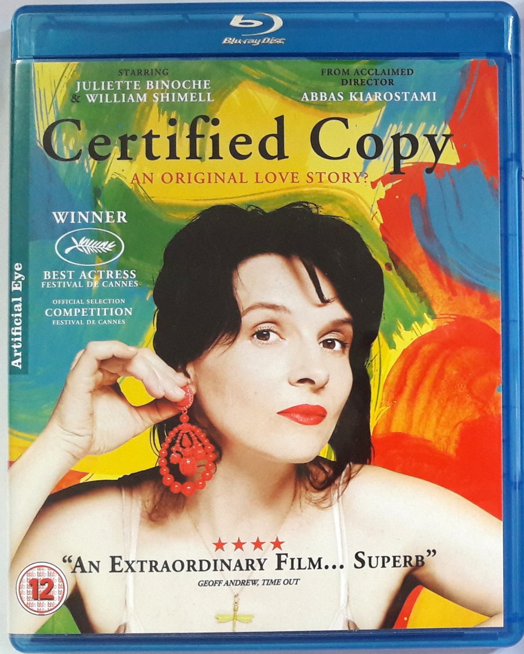 CERTIFIED COPY - ASLI GİBİDİR - JULIETTE BINOCHE - WILLIAM SHIMELL - ABBAS KIAROSTAMI - BLURAY 2.EL TR ALTYAZI YOKTUR