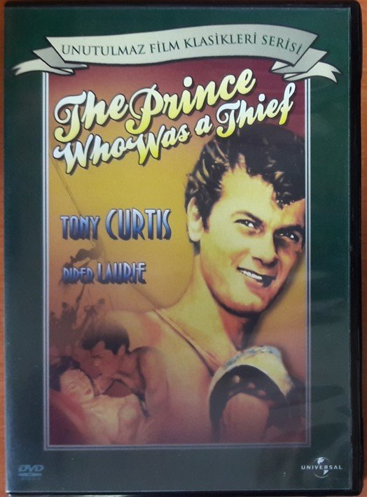 THE PRINCE WHO WAS A THIEF - TONY CURTIS - DVD 2.EL