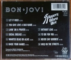 BON JOVI - SLIPPERY WHEN WET (1986) - CD 2.EL