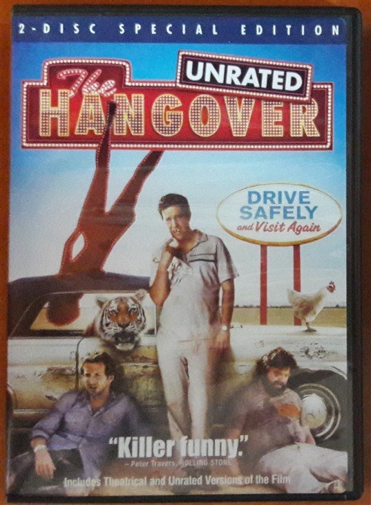 THE HANGOVER - BRADLEY COOPER - ZACH GALIFIANAKIS - 2DVD 2.EL 1. BÖLGE TR ALTYAZI YOKTUR