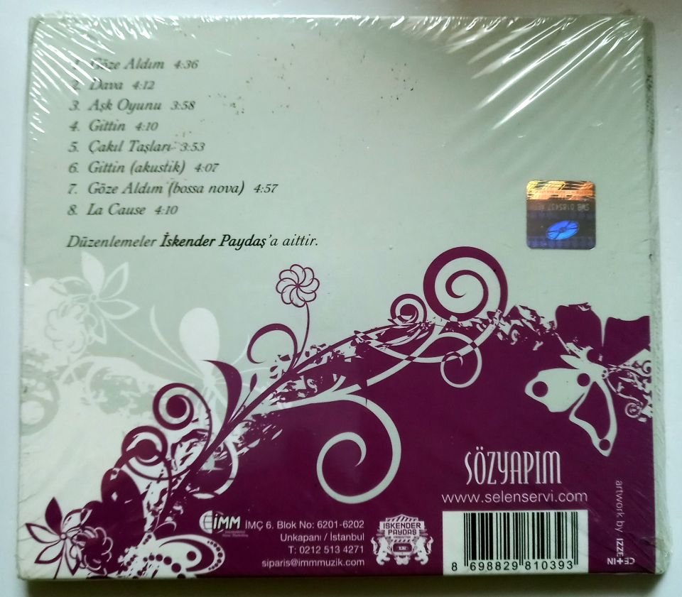 SELEN SERVİ - GÖZE ALDIM (2010) - CD SIFIR