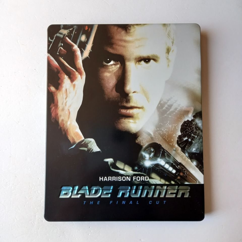 BLADE RUNNER  - HARRISON FORD, RUTGER HAUER, SEAN YOUNG - YÖN.: RIDLEY SCOTT - 2BLU-RAY 4K STEELBOOK METAL KUTU 2.EL TÜRKÇE ALTYAZI YOKTUR