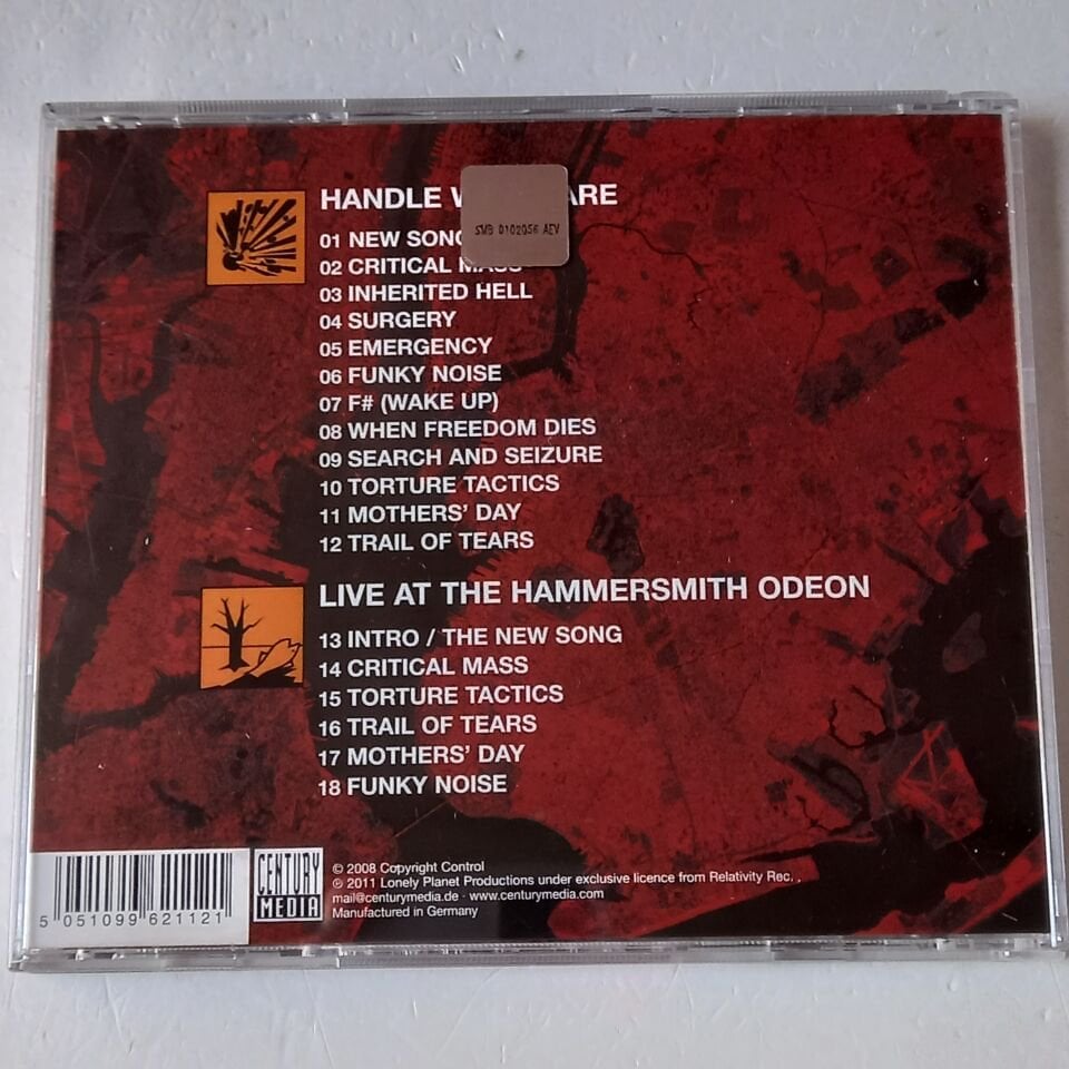 NUCLEAR ASSAULT – HANDLE WITH CARE (1989) - CD REMASTERED 2011 REISSUE 2.EL