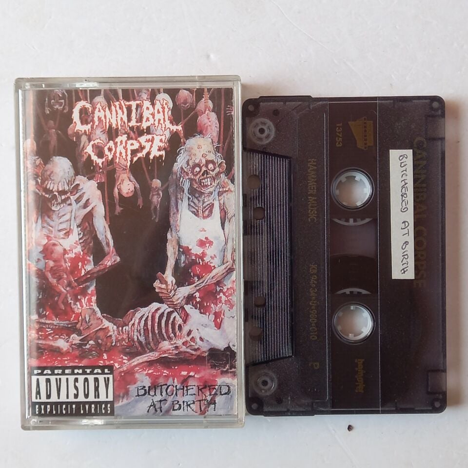 CANNICAL CORPSE - BUTCHERED AT BIRTH (1994) - KASET 2.EL