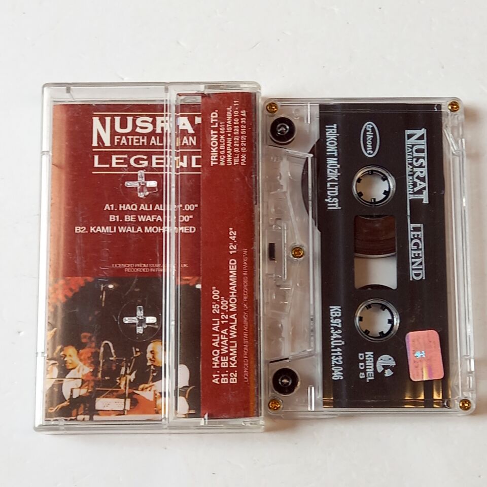 NUSRAT FATEH ALI KHAN - LEGEND (1991) - KASET 2.EL