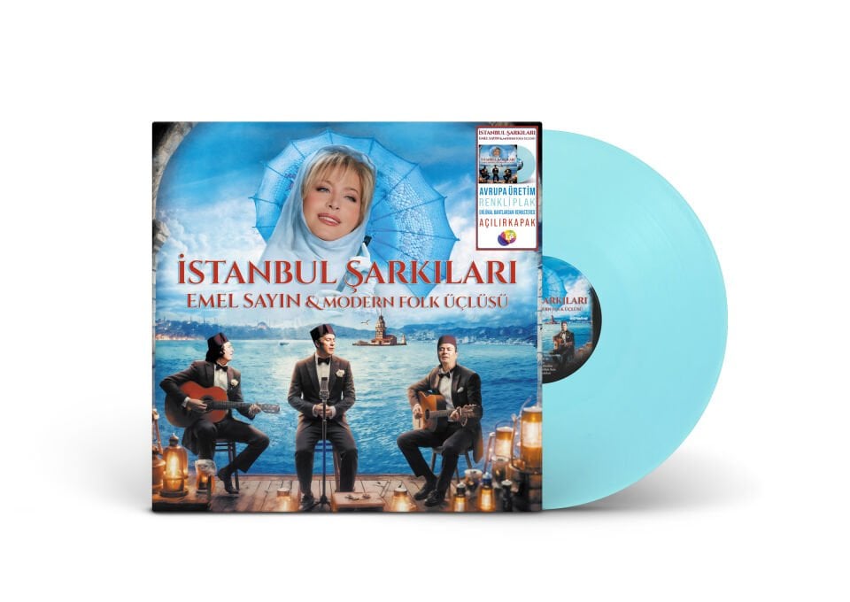 EMEL SAYIN & MODERN FOLK ÜÇLÜSÜ - İSTANBUL ŞARKILARI - LP 2026 RENKLİ SIFIR PLAK