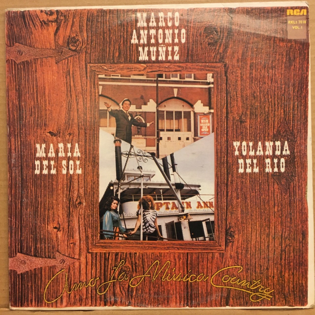 MARCO ANTONIO MUNIZ Y MARIA DEL SOL - YOLANDA DEL RIO 1981 2.EL PLAK