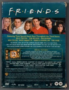 FRIENDS 3 - The COMPLETE THIRD SEASON - 4DVD 2.EL 1. BÖLGE TR ALTYAZI YOKTUR