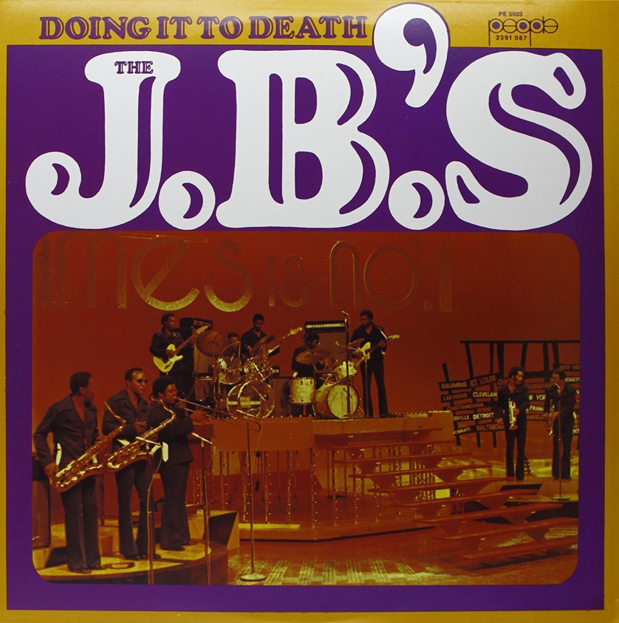 J.B.'S - DOING IT TO DEATH (1973) - PLAK SIFIR