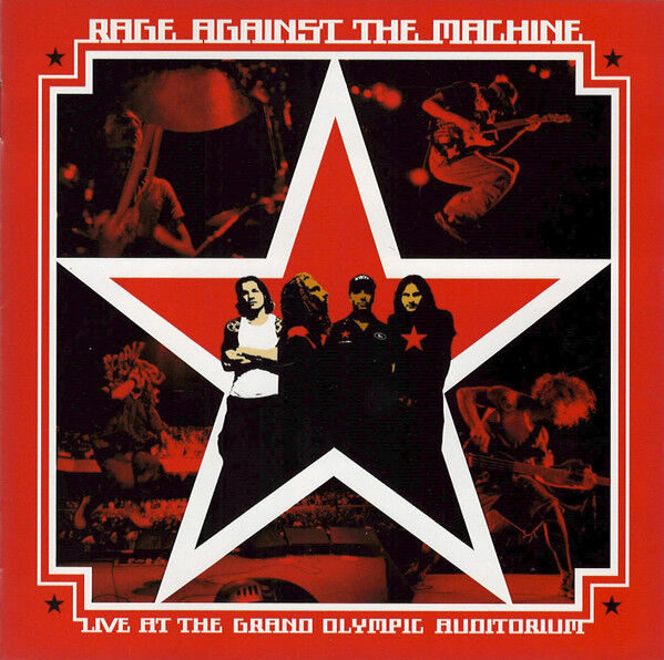 RAGE AGAINST THE MACHINE – LIVE AT THE GRAND OLYMPIC AUDITORIUM (2003) - CD REISSUE JEWEL CASE AMBALAJINDA SIFIR