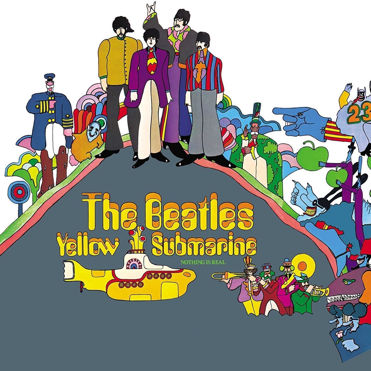 THE BEATLES - YELLOW SUBMARINE (1968) - LP 180GR 2012 EDITION SIFIR PLAK