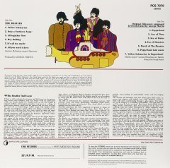 THE BEATLES - YELLOW SUBMARINE (1968) - LP 180GR 2012 EDITION SIFIR PLAK
