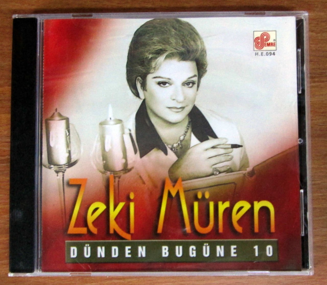 ZEKİ MÜREN - DÜNDEN BUGÜNE 10 - CD 2.EL