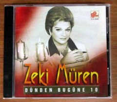 ZEKİ MÜREN - DÜNDEN BUGÜNE 10 - CD 2.EL