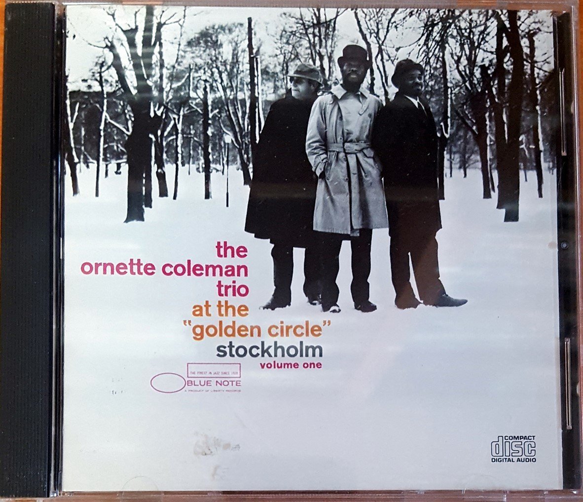 THE ORNETTE COLEMAN TRIO - AT THE GOLDEN CIRCLE / STOCKHOLM VOLUME ONE (1965) 1987 REISSUE / MADE IN USA CD 2.EL