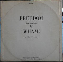 WHAM - FREEDOM (1984) - 12'' MAXI SINGLE PLAK 2.EL