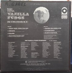VANILLA FUDGE - RENAISSANCE (1968) - PLAK 2.EL