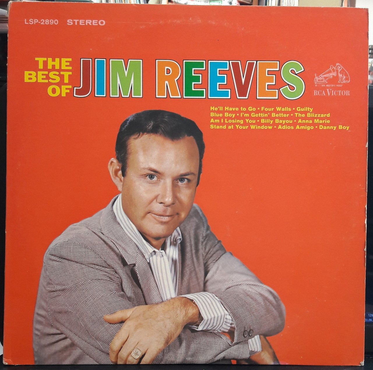 JIM REEVES - THE BEST OF (1964) - PLAK 2.EL