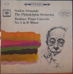 BRAHMS: PIANO CONCERTO NO.1, RUDOLF SERKIN, THE PHILADELPHIA ORCHESTRA, EUGENE ORMANDY - PLAK 2.EL