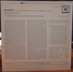 BRAHMS: PIANO CONCERTO NO.1, RUDOLF SERKIN, THE PHILADELPHIA ORCHESTRA, EUGENE ORMANDY - PLAK 2.EL