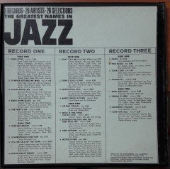 THE GREATEST NAMES IN JAZZ - 3PLAK 2.EL