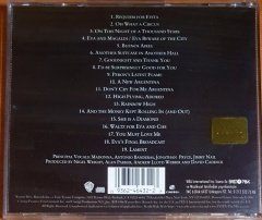 EVITA SOUNDTRACK / MADONNA, ANTONIO BANDERAS, JONATHAN PRYCE, JIMMY NAIL, NIGEL WRIGHT, ALAN PAARKER, ANDREW LLOYD WEBBER, DAVID CADDICK (1996) - CD MADE IN TURKEY 2.EL