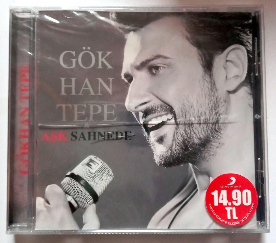 GÖKHAN TEPE – AŞK SAHNEDE (2011) - CD SIFIR