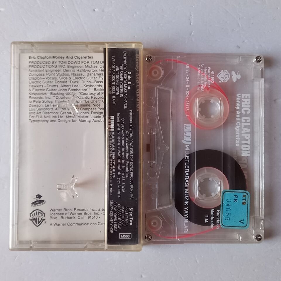 ERIC CLAPTON - MONEY AND CIGARETTES (1993) - KASET 2.EL