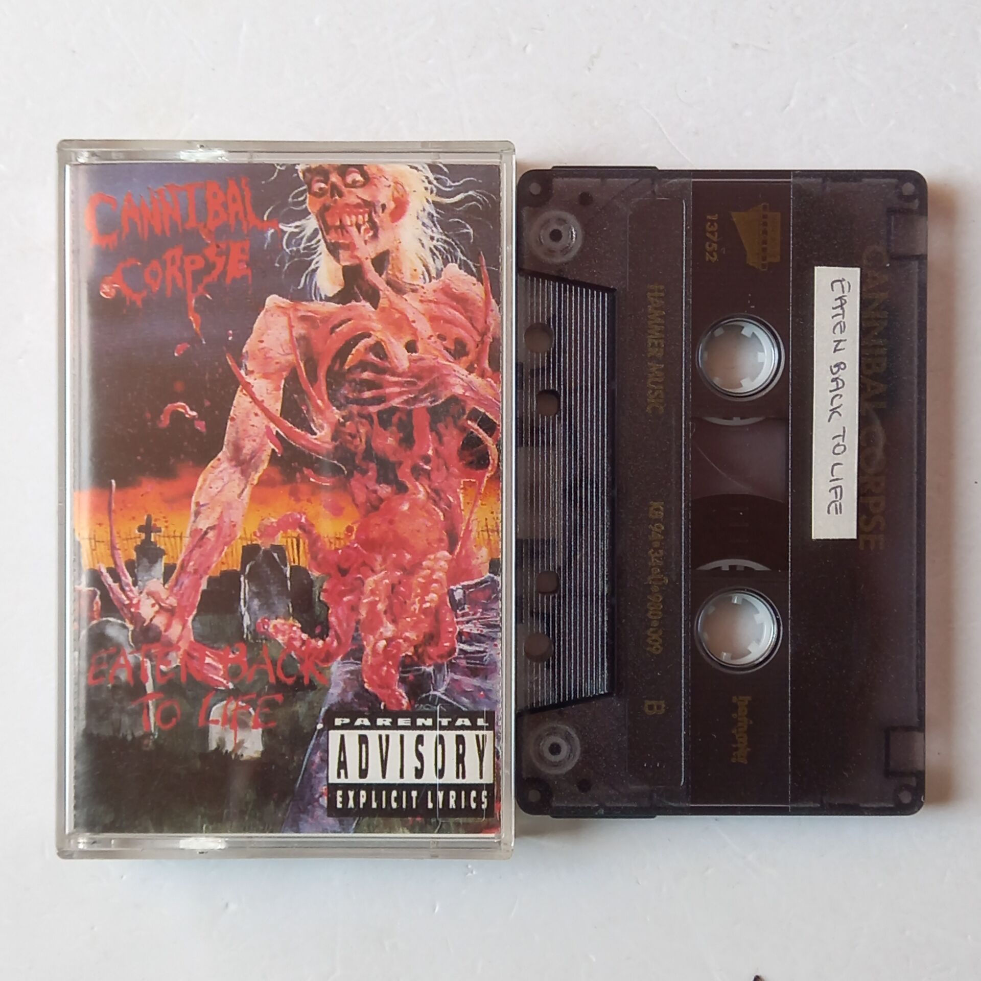 CANNICAL CORPSE - EATEN BACK TO LIFE (1994) - KASET 2.EL