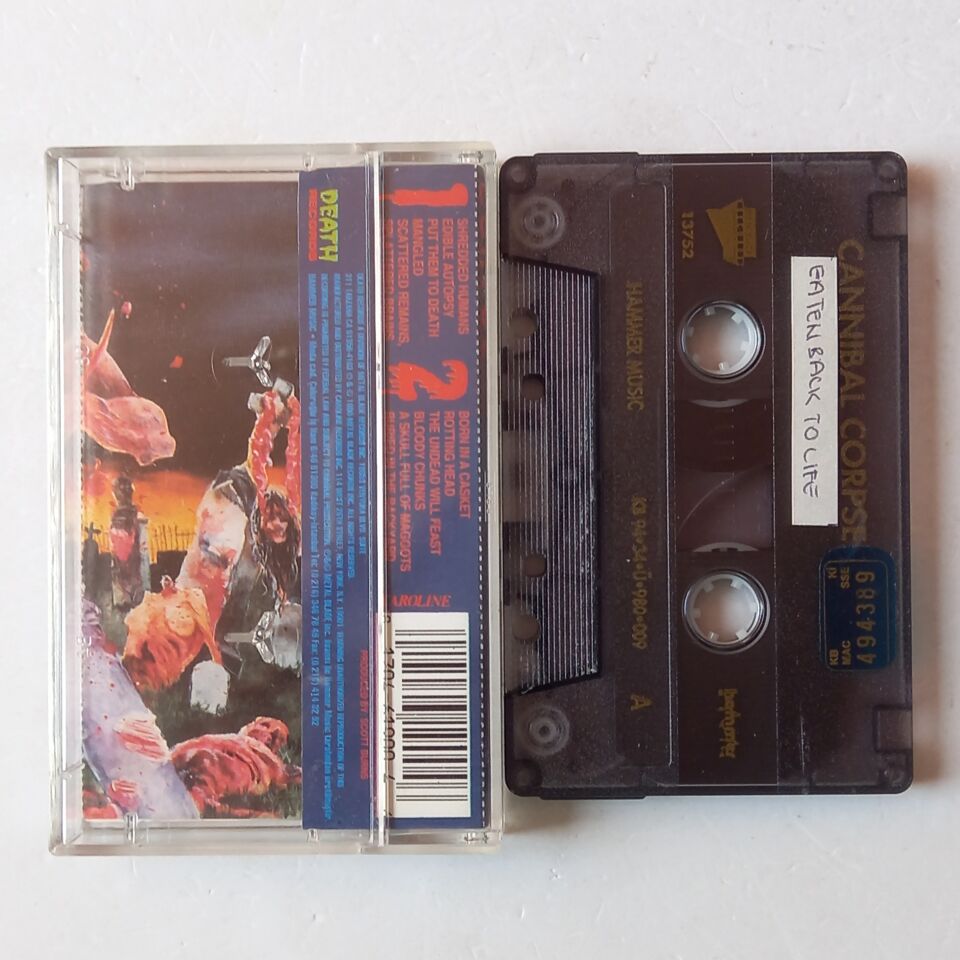 CANNICAL CORPSE - EATEN BACK TO LIFE (1994) - KASET 2.EL