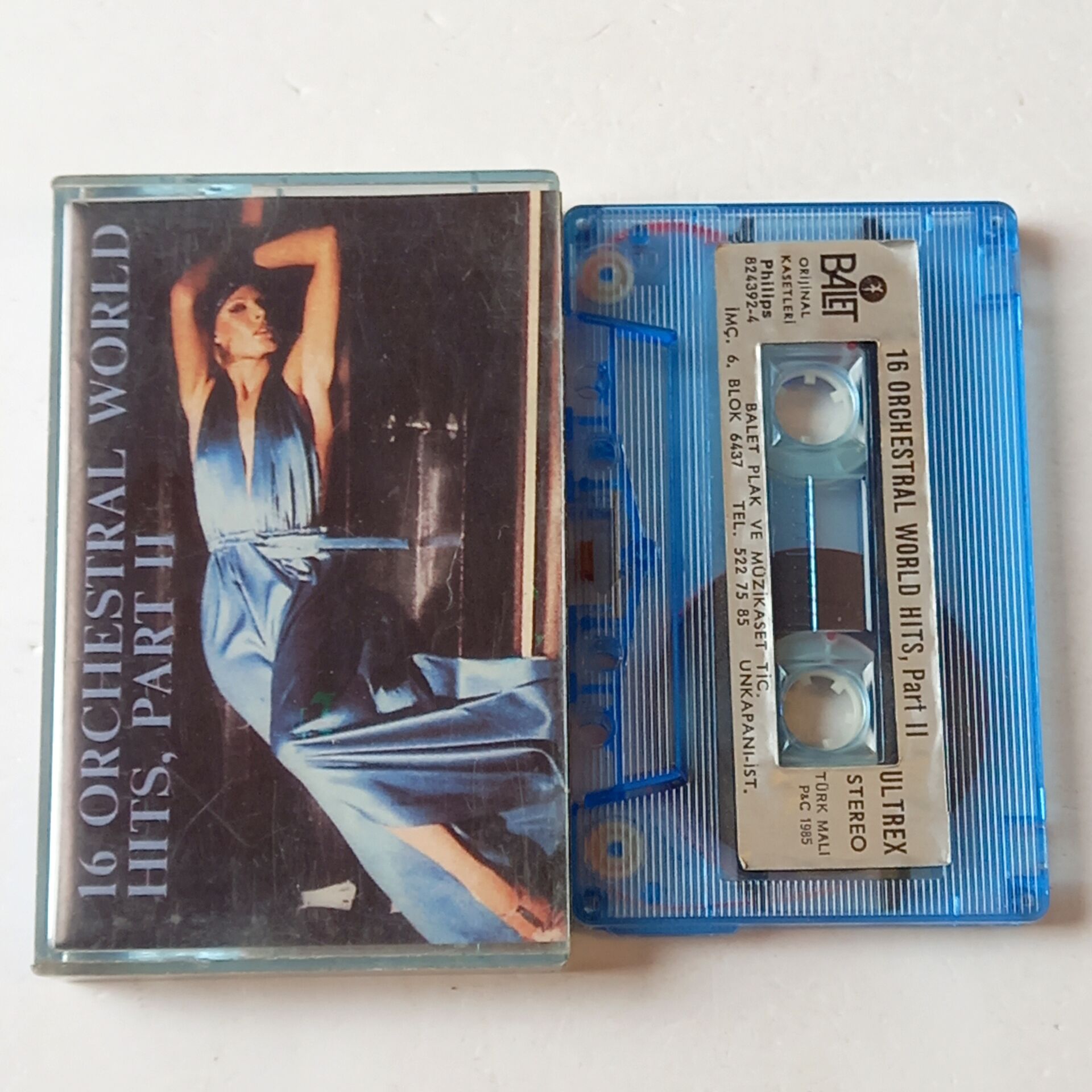 16 ORCHESTRAL WORLD HITS PART II (1985) - KASET 2.EL