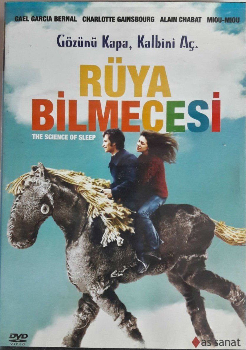 RÜYA BİLMECESİ - THE SCIENCE OF SLEEP - GAEL GARCIA BERNAL - CHARLOTTE GAINSBOURG - MICHEL GONDRY - DVD 2.EL