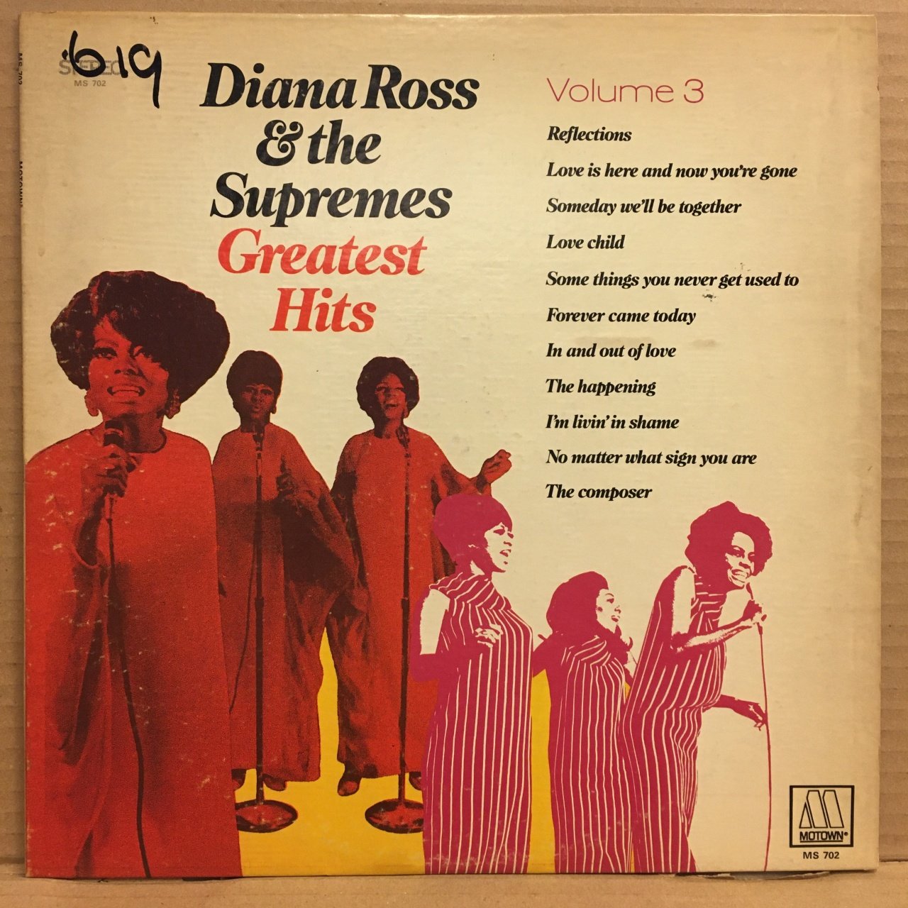 DIANA ROSS & THE SUPREMES - GREATEST HITS VOLUME 3 - PLAK 2.EL