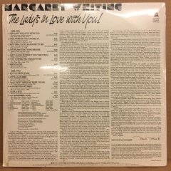 MARGARET WHITING - THE LADY'S IN LOVE WITH YOU 1985 SIFIR PLAK