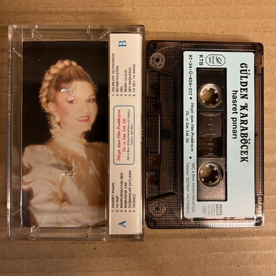 GÜLDEN KARABÖCEK - HASRET PINARI (1987) - KASET 2.EL