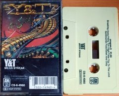 Y&T - MEAN STREAK (1983) - MADE IN USA KASET A&M 2.EL