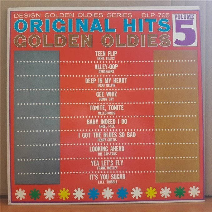 GOLDEN OLDIES ORIGINAL HITS VOLUME 5 (1963) - LP 2.EL PLAK