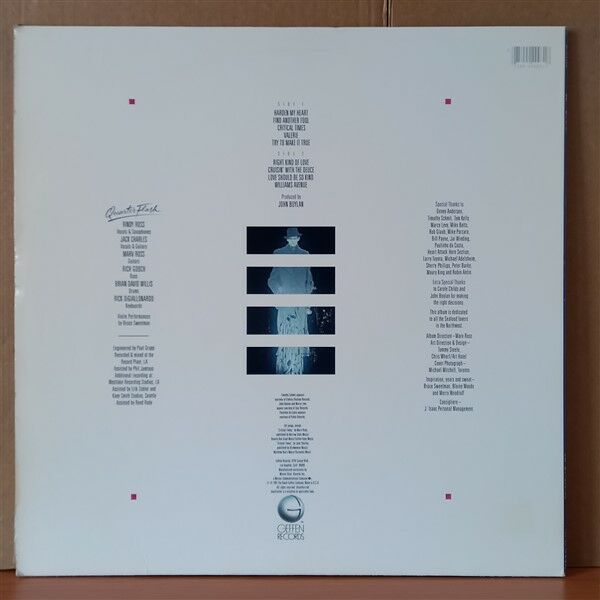 QUARTERFLASH – QUARTERFLASH (1981) - LP 2.EL PLAK