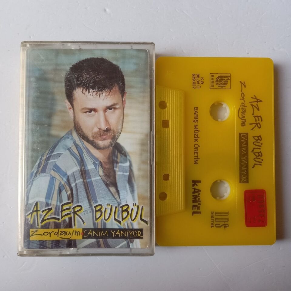 AZER BÜLBÜL - ZORDAYIM / CANIM YANIYOR (1998) - KASET 2.EL