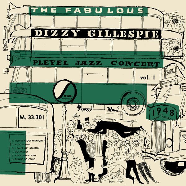 DIZZY GILLESPIE - THE FABULOUS PLEYEL JAZZ CONCERT 1948 VOL.1 - SIFIR PLAK