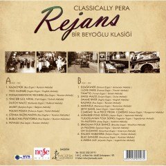 REJANS - BİR BEYOĞLU KLASİĞİ - LP 2020 ENSTRUMENTAL NOSTALJİ SIFIR PLAK
