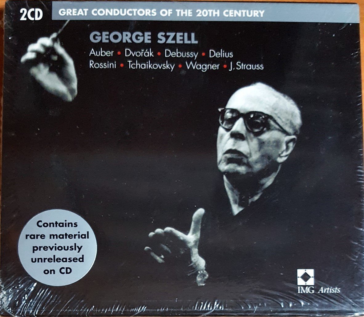 GREAT CONDUCTORS OF THE 20TH CENTURY / GEORGE SZELL / AUBER, DVORAK, DEBUSSY, DELIUS, ROSSINI, WAGNER (2003) EMI CLASSICS 2CD SIFIR